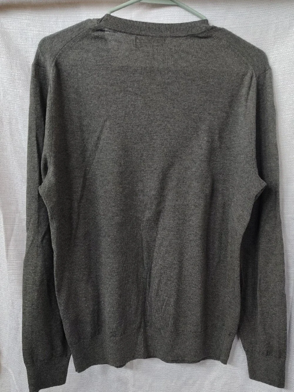 Banana Republic Men's Charcoal Gray Crewneck Sweater Small
